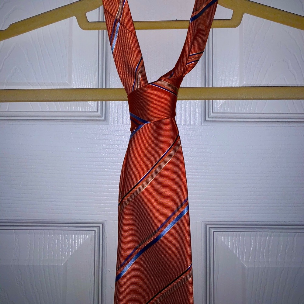 Pal Zileri - Orange Silk Tie